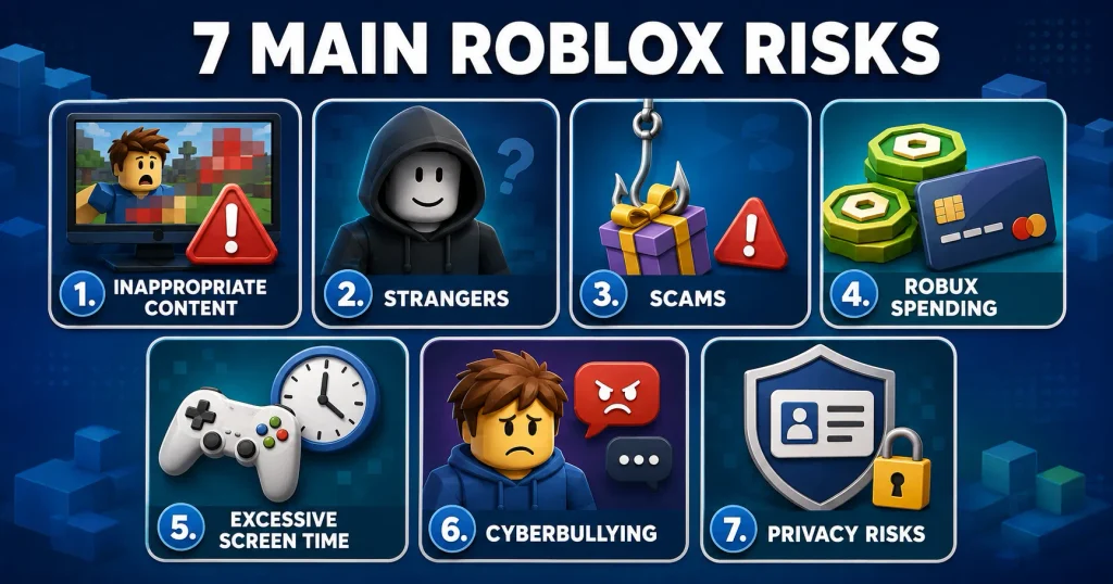 Seven main Roblox safety risks parents should know