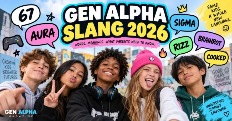 Gen Alpha Slang
