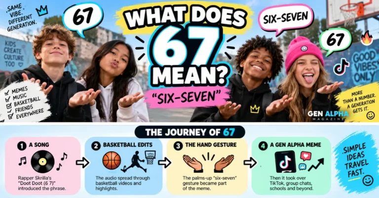 What Does 67 Mean in Slang