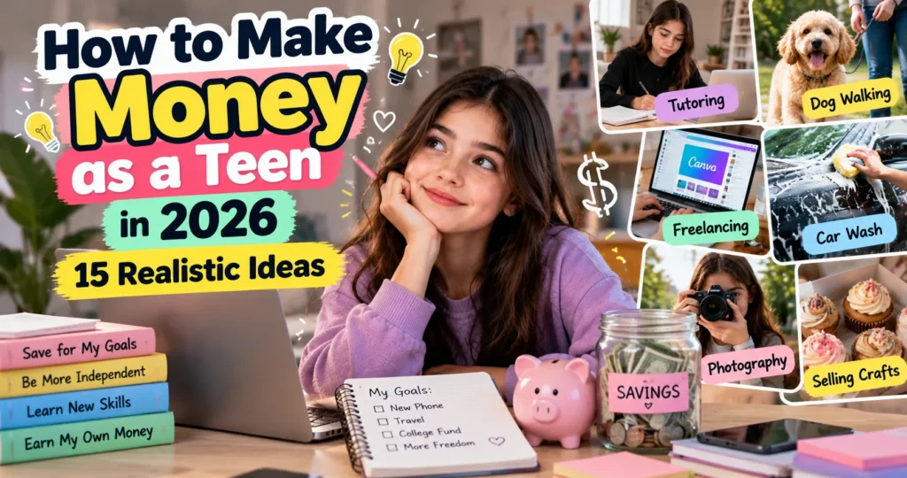 How to Make Money as a Teen
