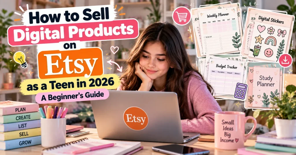 How to Sell Digital Products on Etsy as a Teen