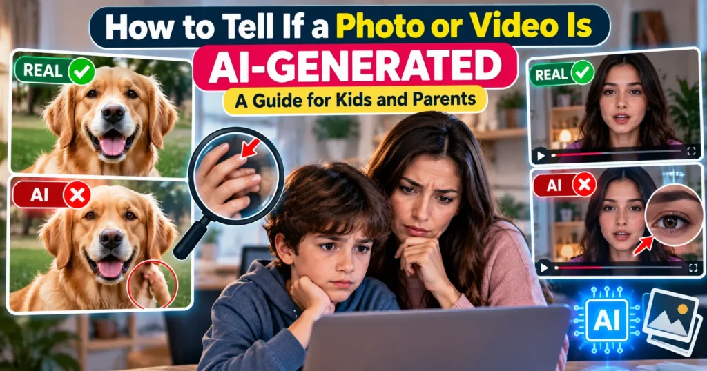 How to Tell If a Photo or Video Is AI-Generated