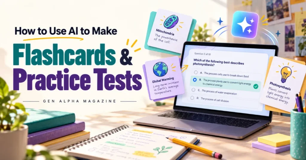 How to Use AI to Make Flashcards and Practice Tests