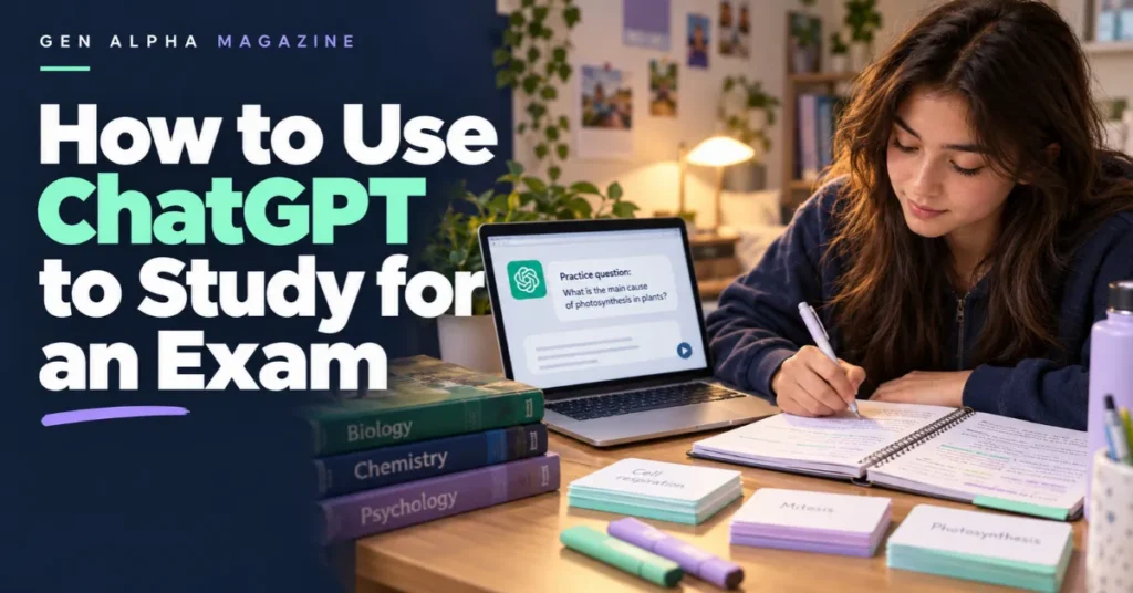 How to Use ChatGPT to Study for an Exam